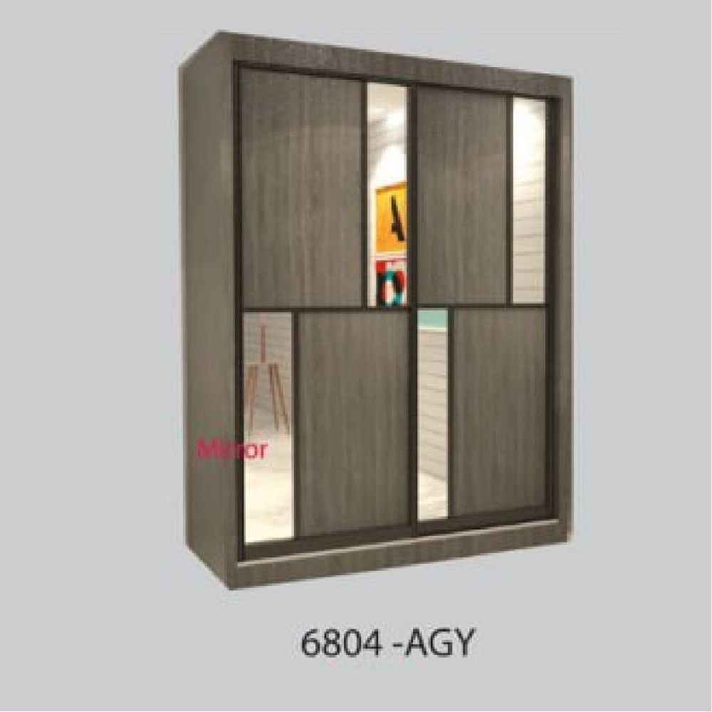 Wardrobe 6x8 - Ash Grey (6804)