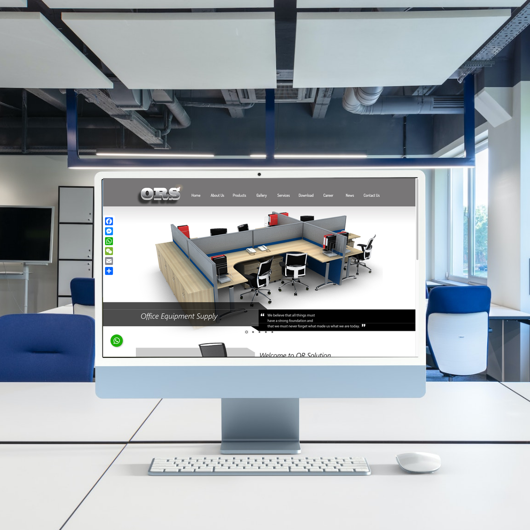 OR Solution Website Design & SEO Case Study | Office Renovation & Furniture Supplier in Johor