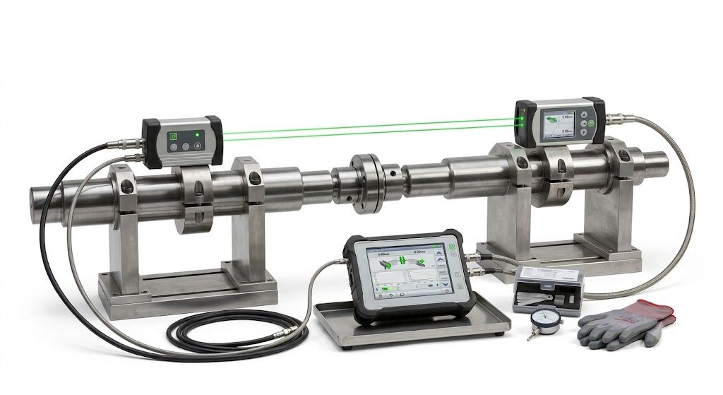 Laser Shaft Alignment Calibration