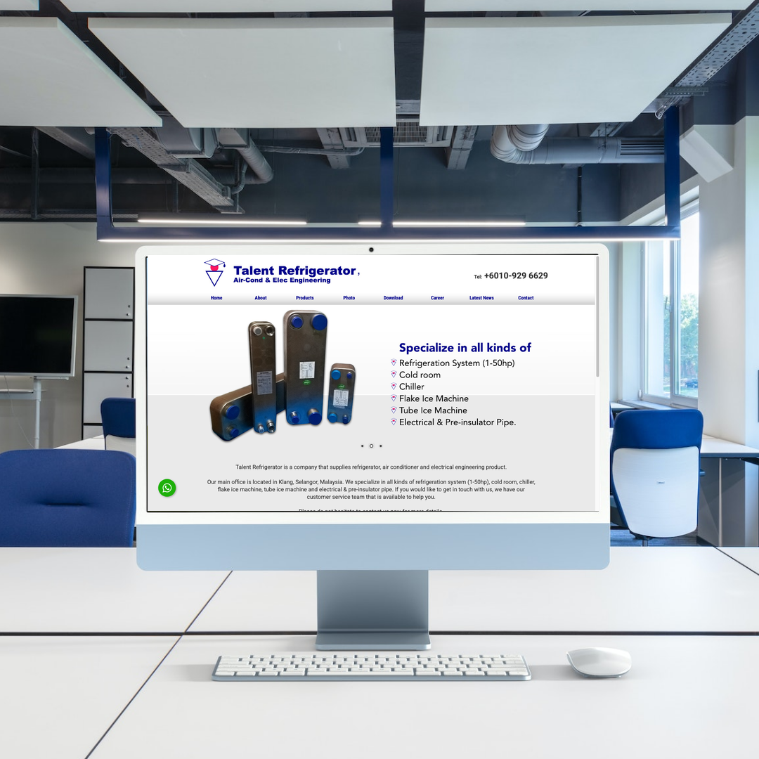 SEO Web Pembekal Cold Room dan Refrigeration Klang