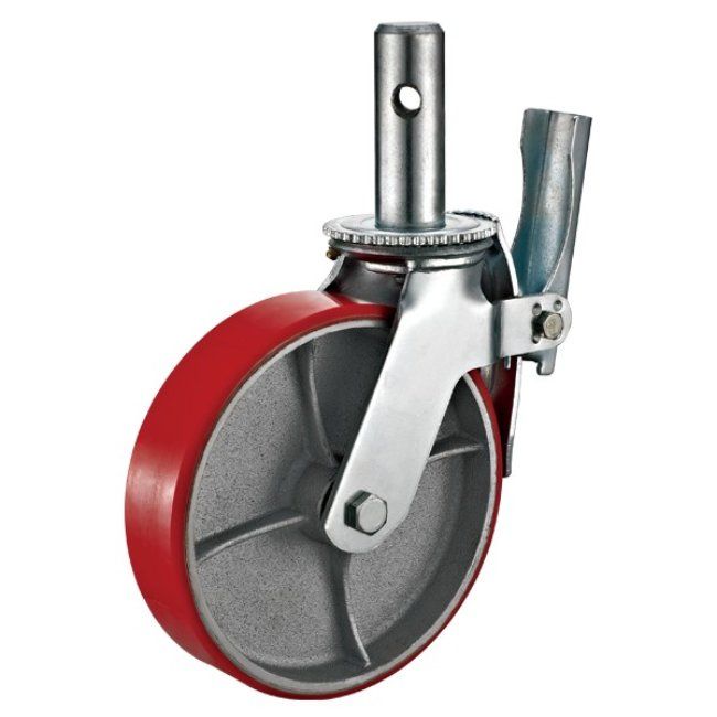 KERISA Scaffolding Castors Scaffolding Red PU Castor KRS-570200-PU