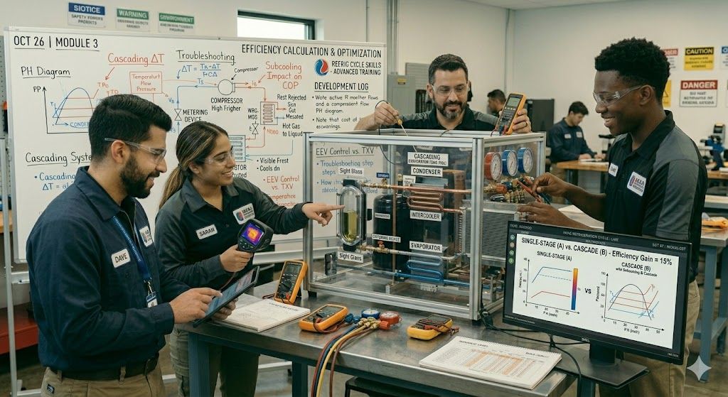 HVAC refrigeration cycle efficiency course