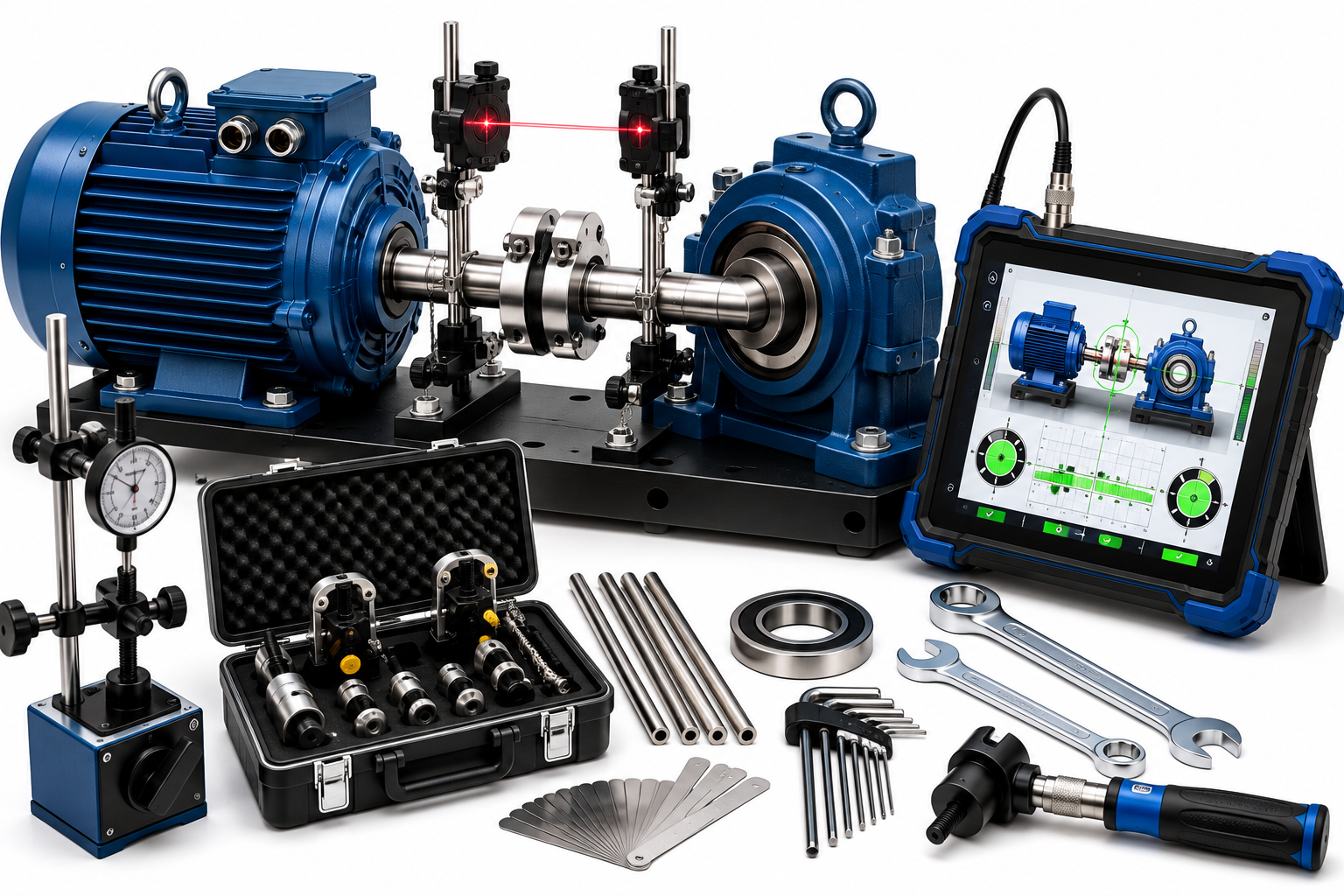 Industrial Electric Bearing Alignment