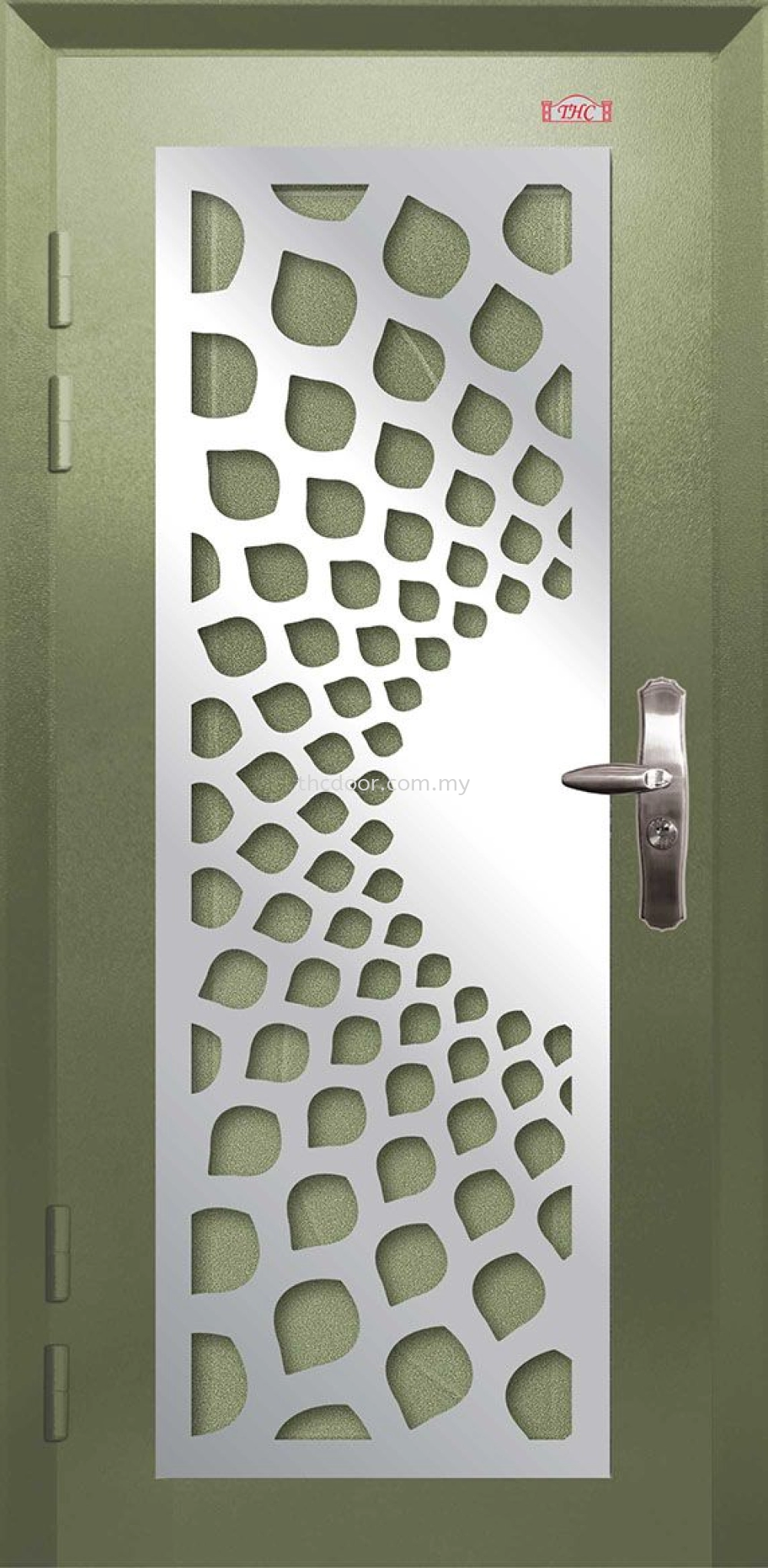 AP1-SS875 Security Door (Stainless Steel Grille)  