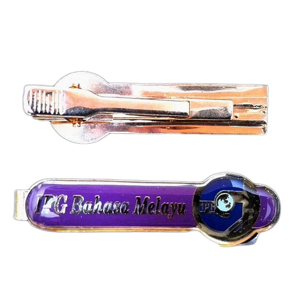 Customized Silver Tie Clip