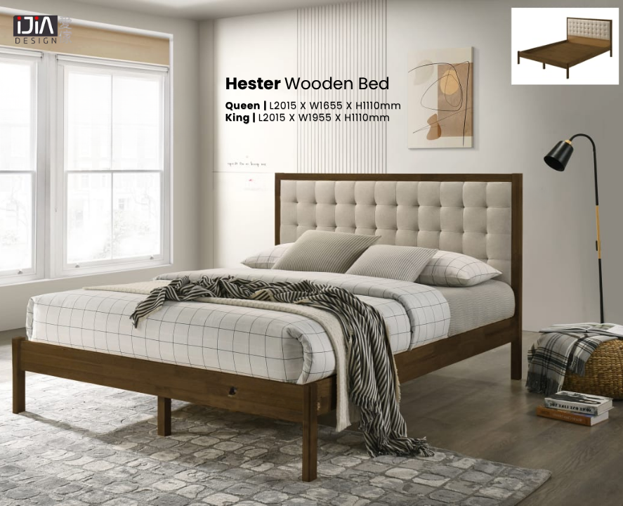 Wooden Bed