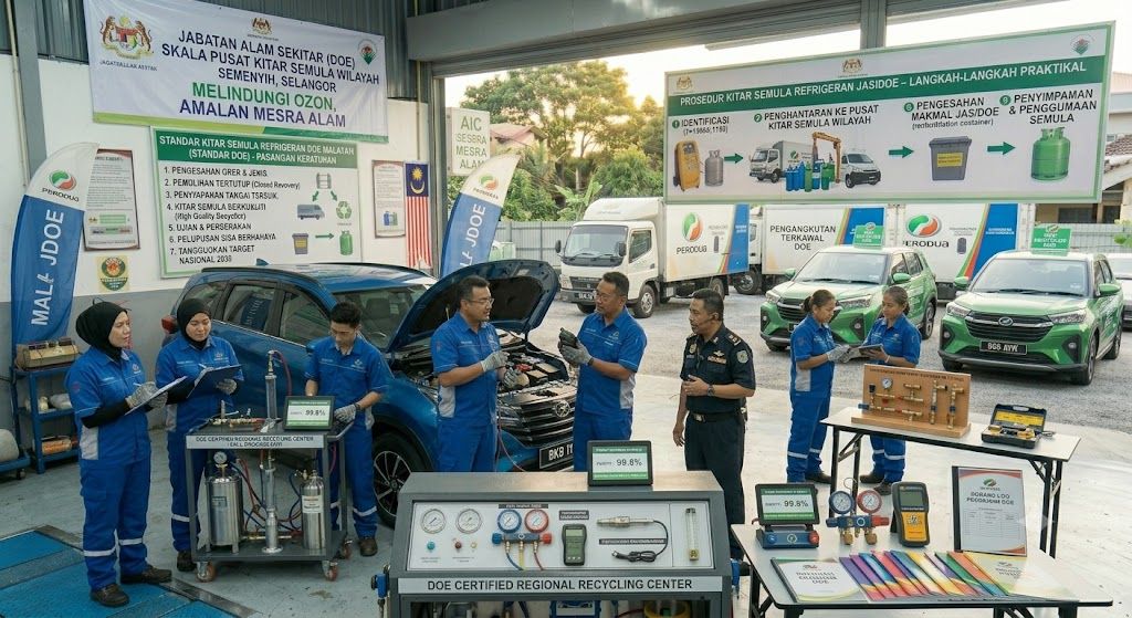environmental refrigerant recycling Malaysia DOE