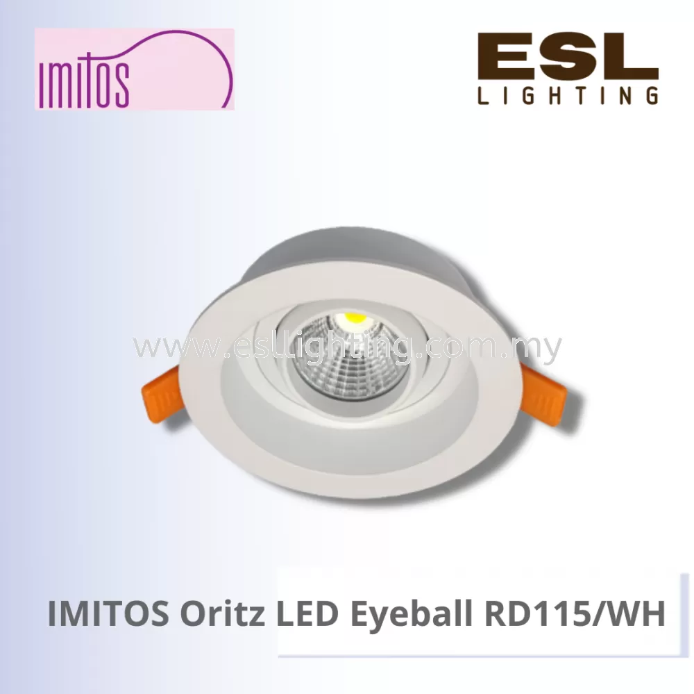 IMITOS Oritz LED EYEBALL 12W - RD 115/WH