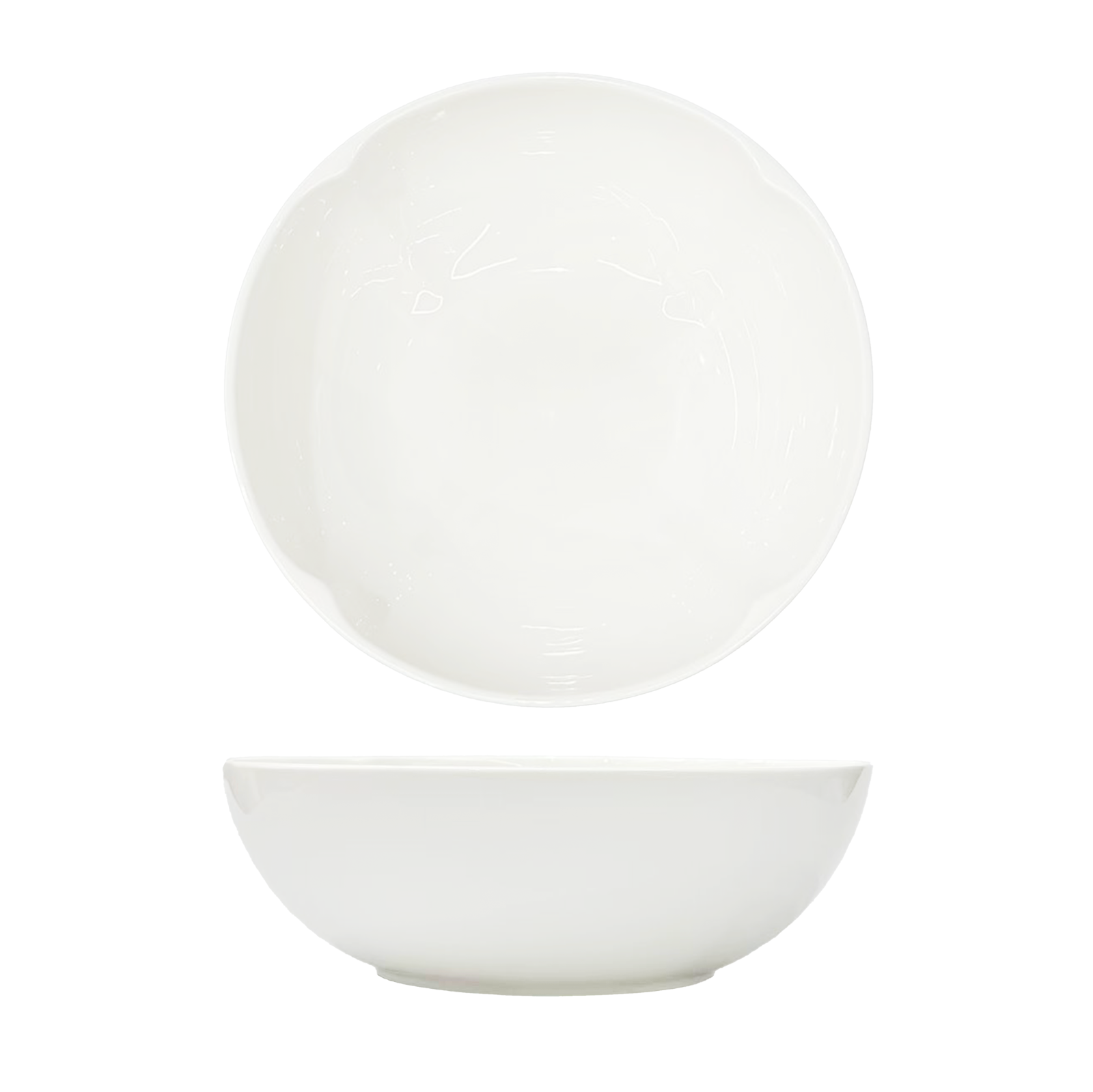 YX-BC-9.5'' Yulan Deep Round bowl 9.5 玉兰圆深碗