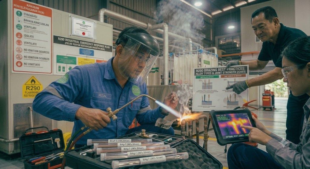 brazing joint strength HVAC systems