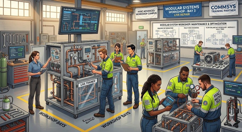 Modular chiller system workshop