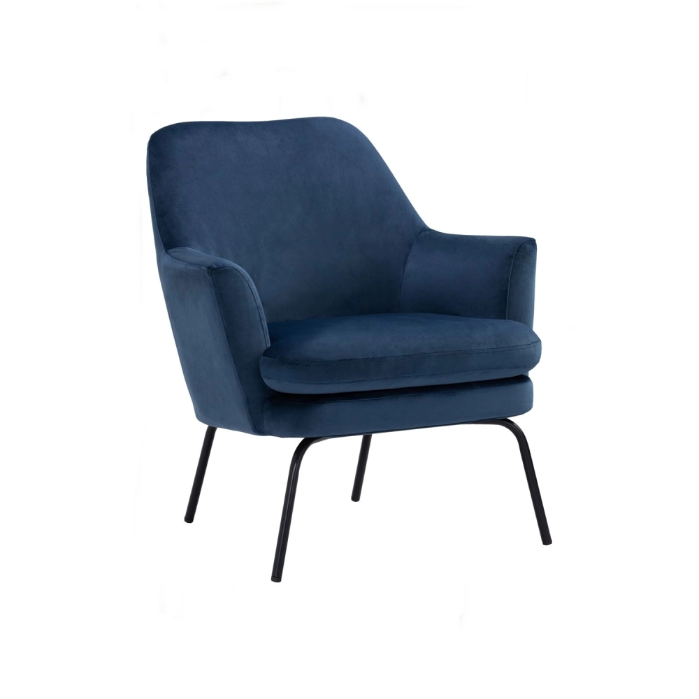 Lucian Lounge Chair - Blue