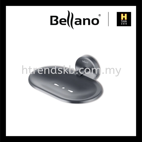 Bellano Soap Dish (Metal Grey) BLN7208MGSS