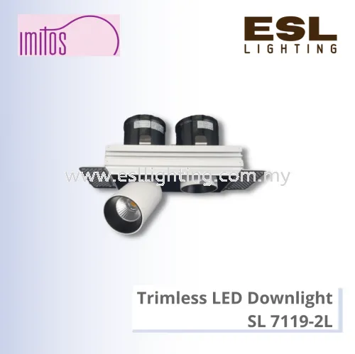 IMITOS Trimless LED Downlight 2x12W - SL 7119-2L