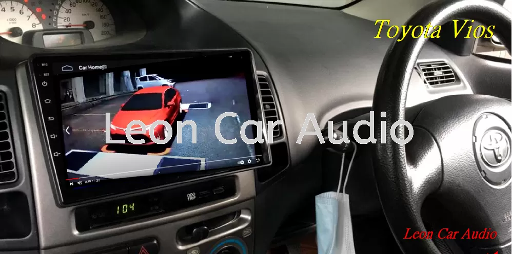 Toyota Vios NPC42 OEM 9" Full HD 8Core Wifi GPS DSP 360 3D Panaromic Parking DVR Camera Player