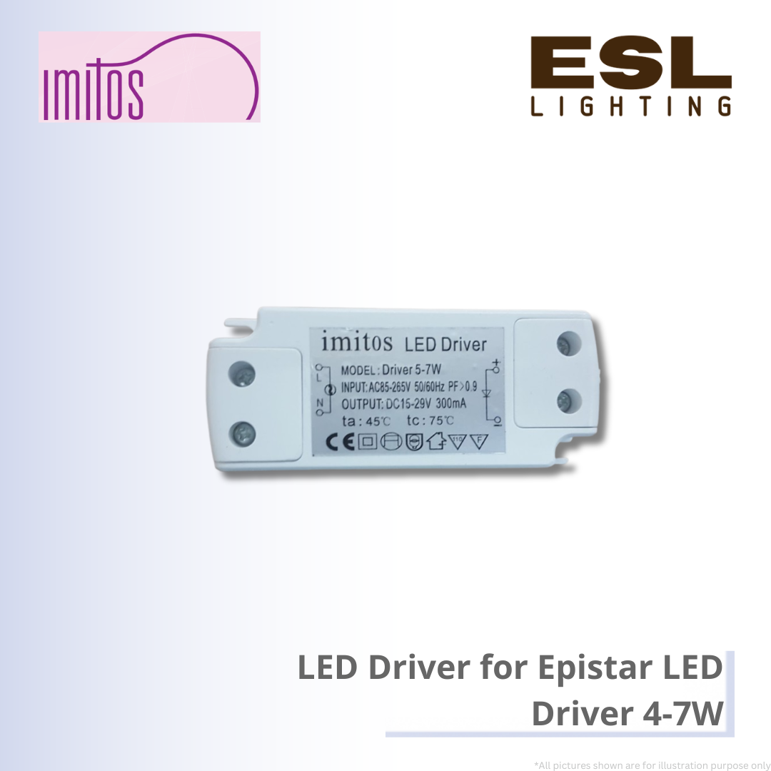 IMITOS LED Driver for Epistar LED - Driver 4-7W