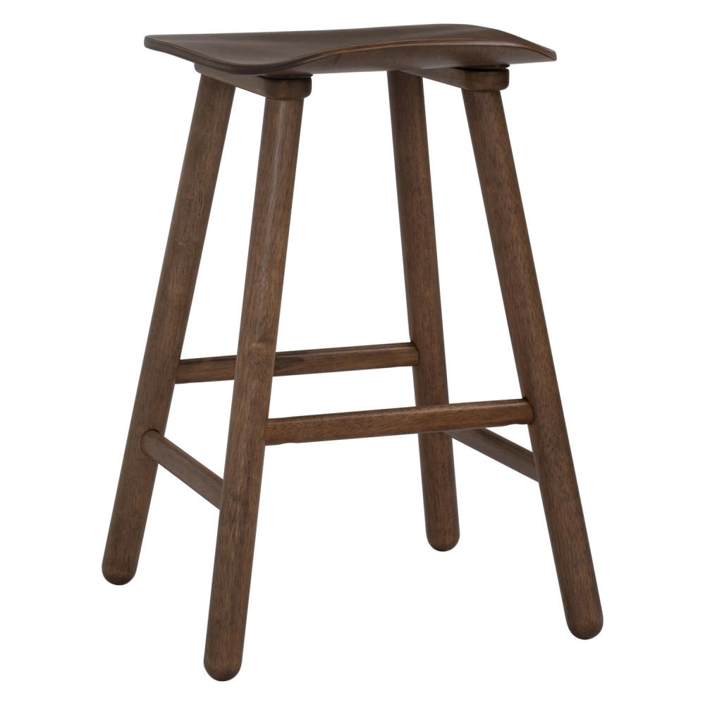 Hetty Barstool - Walnut (60cm Seat Height)