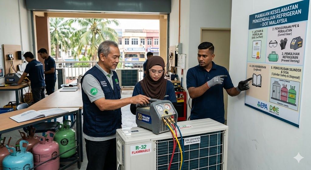 refrigerant safety standards Malaysia DOE