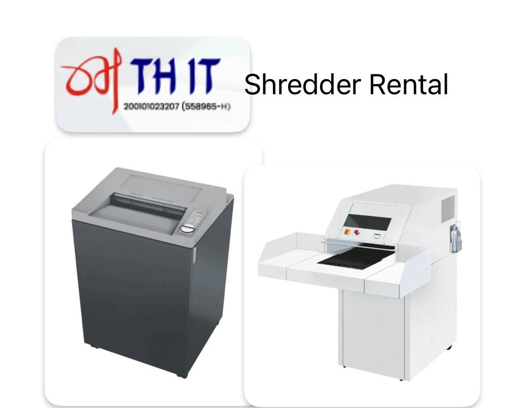 TH IT Shredder Rental