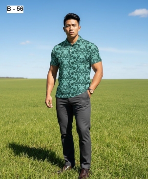 Custom Batik Sublimation T-Shirt