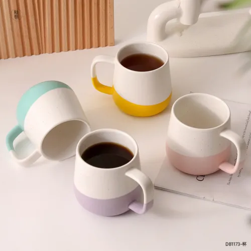 Simple Pure Color Ceramic Mug