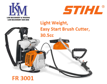 STIHL Backpack Brush Cutter FR3001, 30.5cc