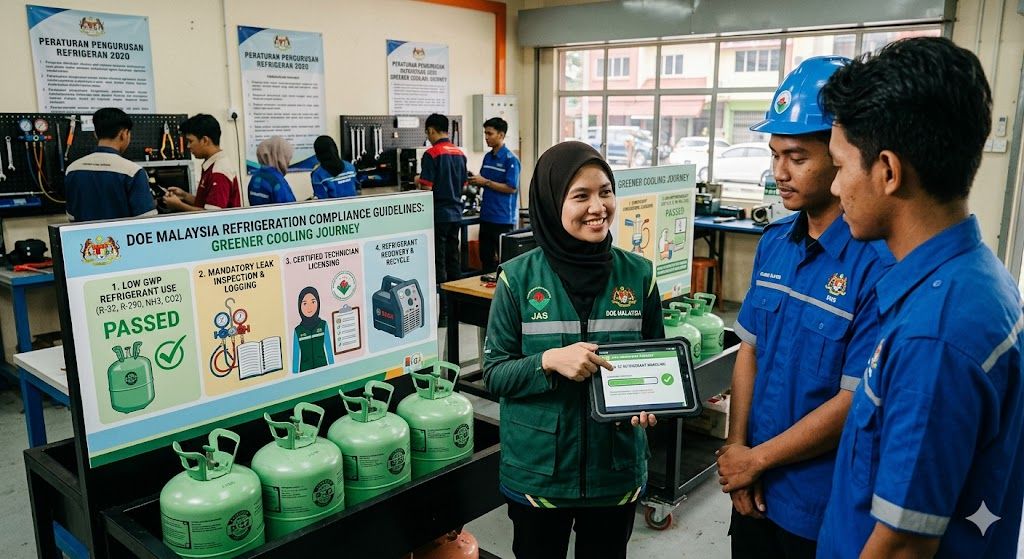 refrigeration system compliance guidelines Malaysia