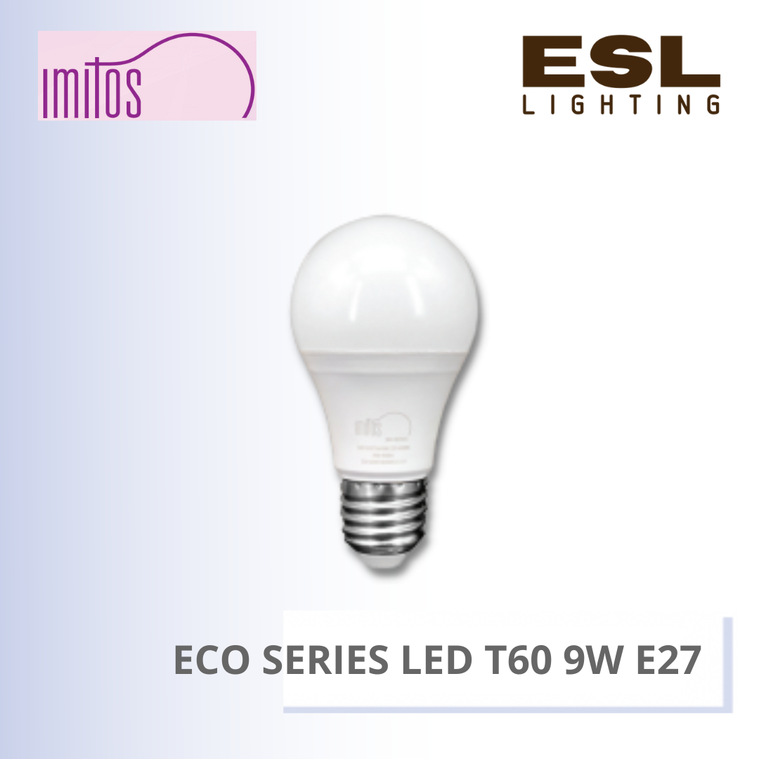 IMITOS ECO SERIES LED BULB T60 9W E27