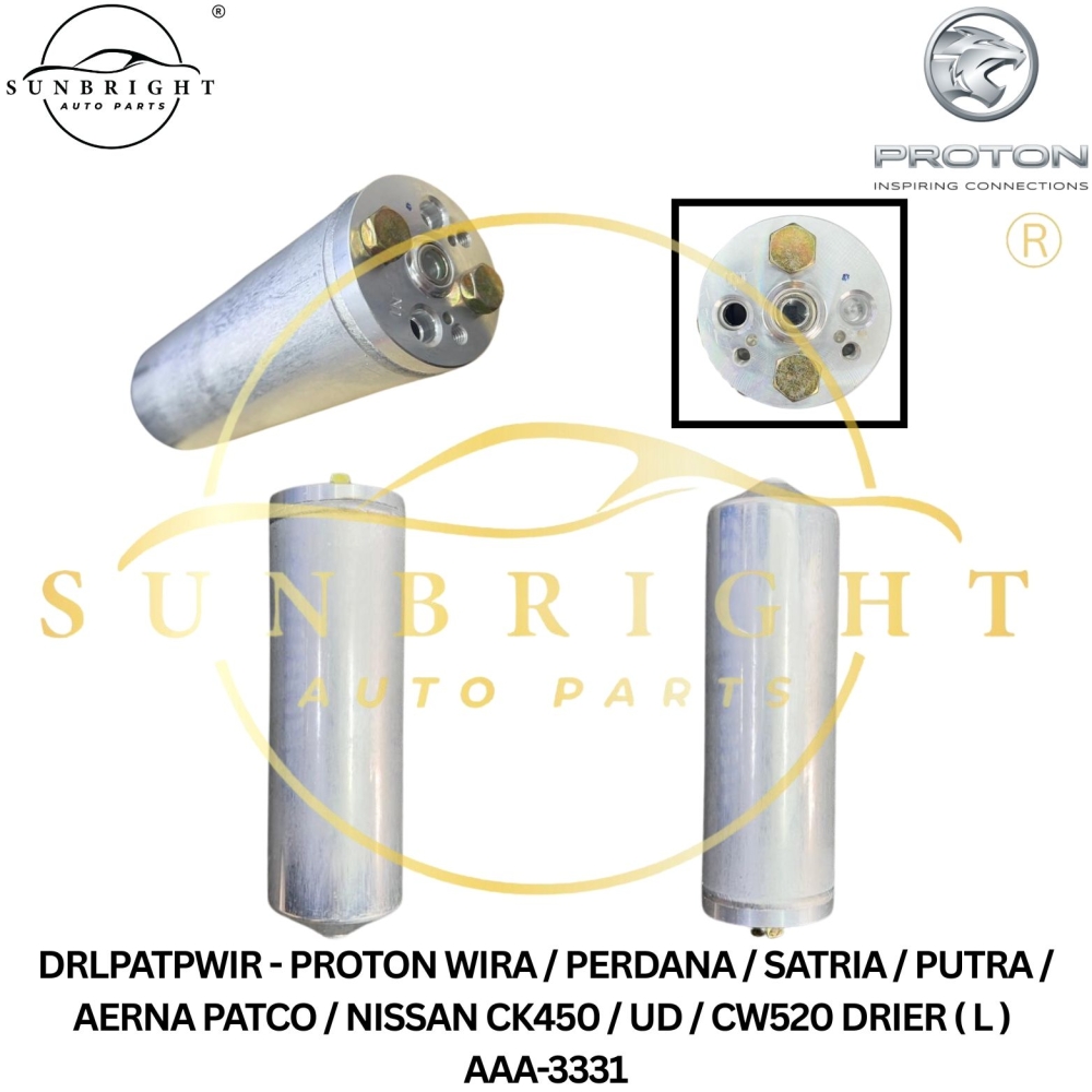 DRLPATPWIR - PROTON WIRA / PERDANA / SATRIA / PUTRA / AERNA PATCO / NISSAN CK450 / UD / CW520 DRIER ( L ) AAA-3331