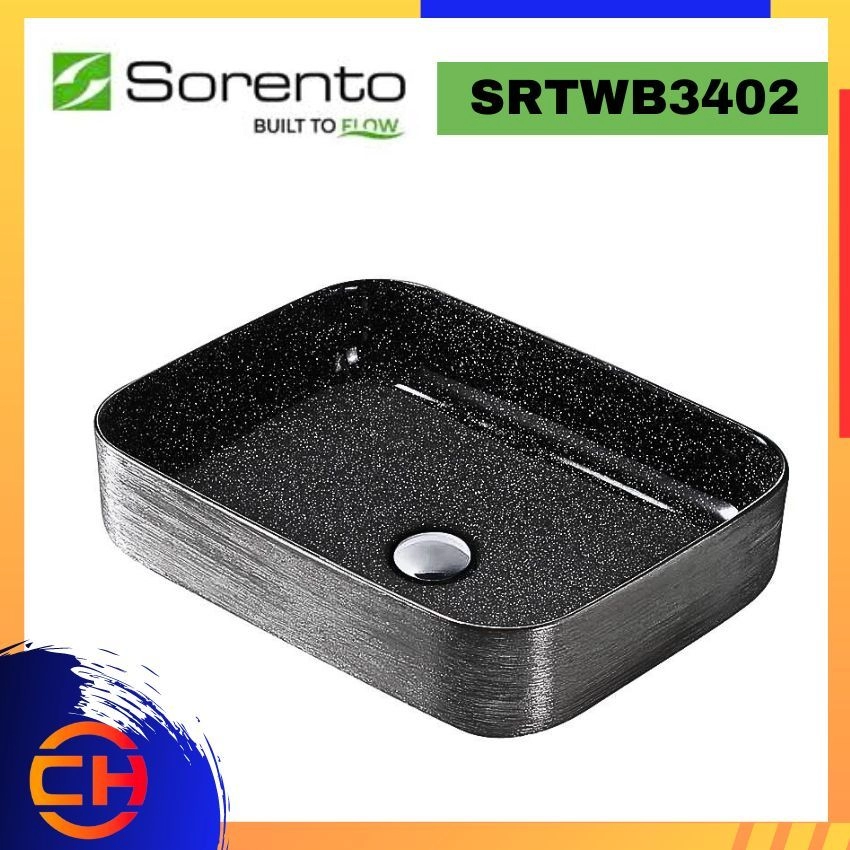 SORENTO COUNTER TOP DESIGNER BASIN SRTWB3402 ( L500xW400xH135mm )