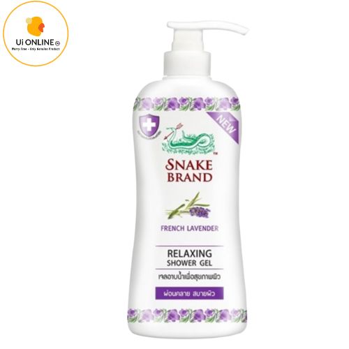 Snake Brand Antibacterial Shower Gel 450ml - Lavender