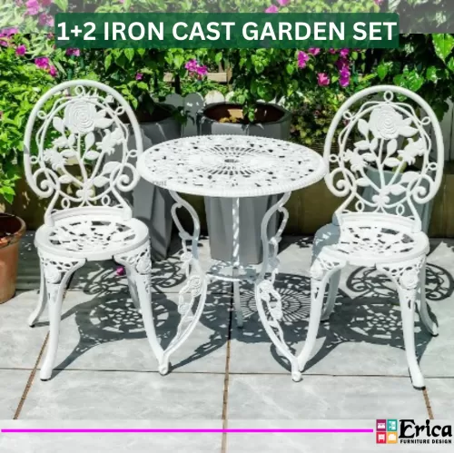 1+2 IRON CAST GARDEN SET