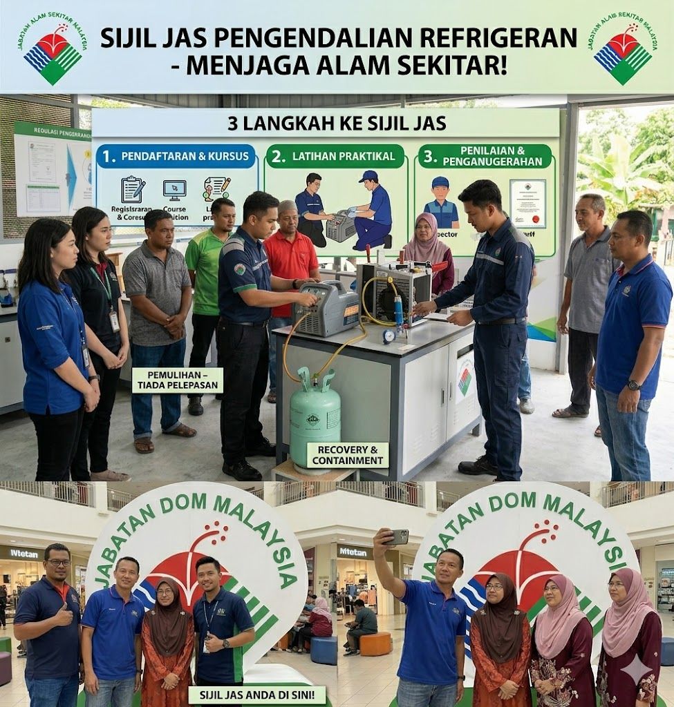 JAS refrigerant handling certification