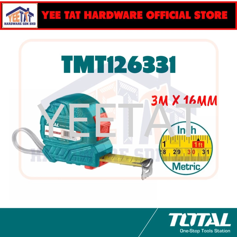 [ TOTAL ] TMT126321 TMT126331 STEEL MEASURING TAPE