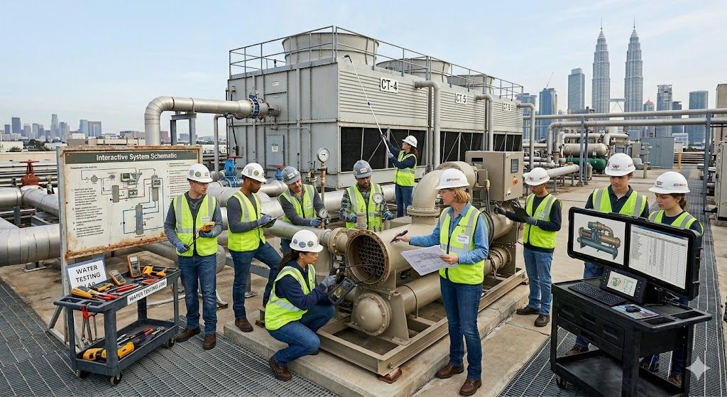 Cooling tower and chiller plant operation course