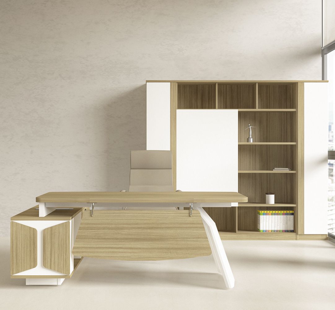 iVCS 2026(E) | Luxury Director Office Table Set | Executive Office Furniture Set