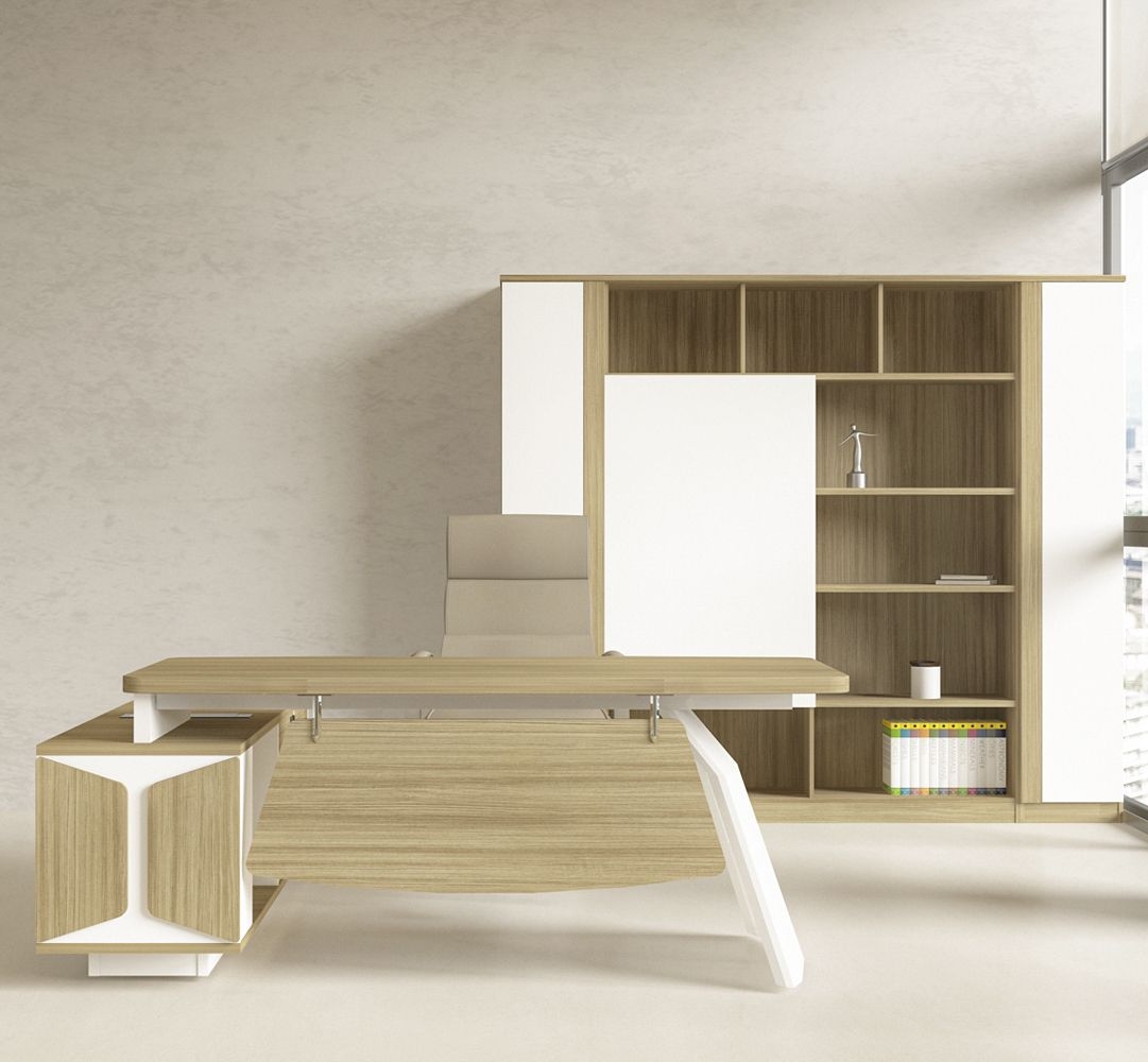 iVCS 2026(E) | Luxury Director Office Table Set | Executive Office Furniture Set