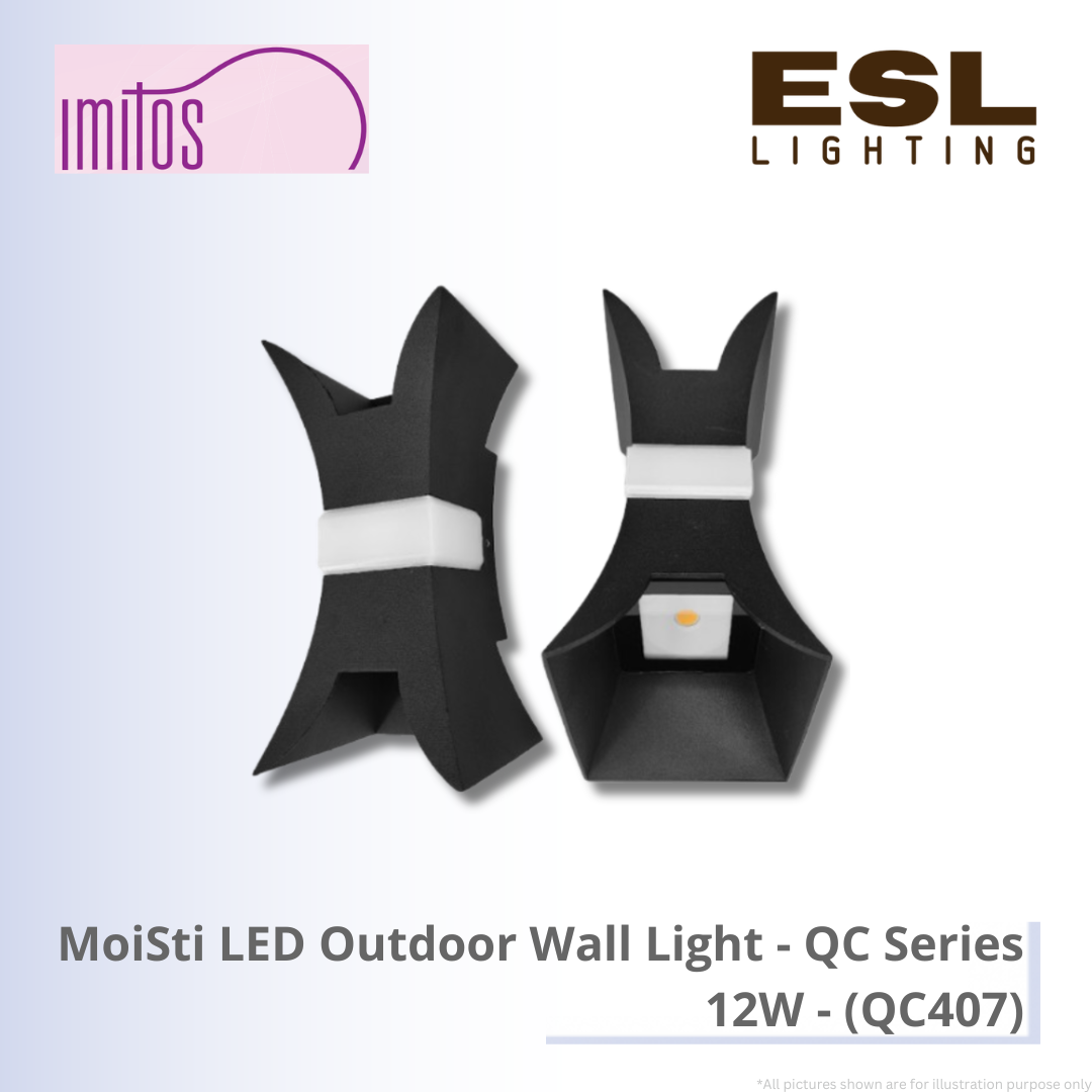 IMITOS MoiSti LED Outdoor Wall Light (QC Series) 12W - QC407