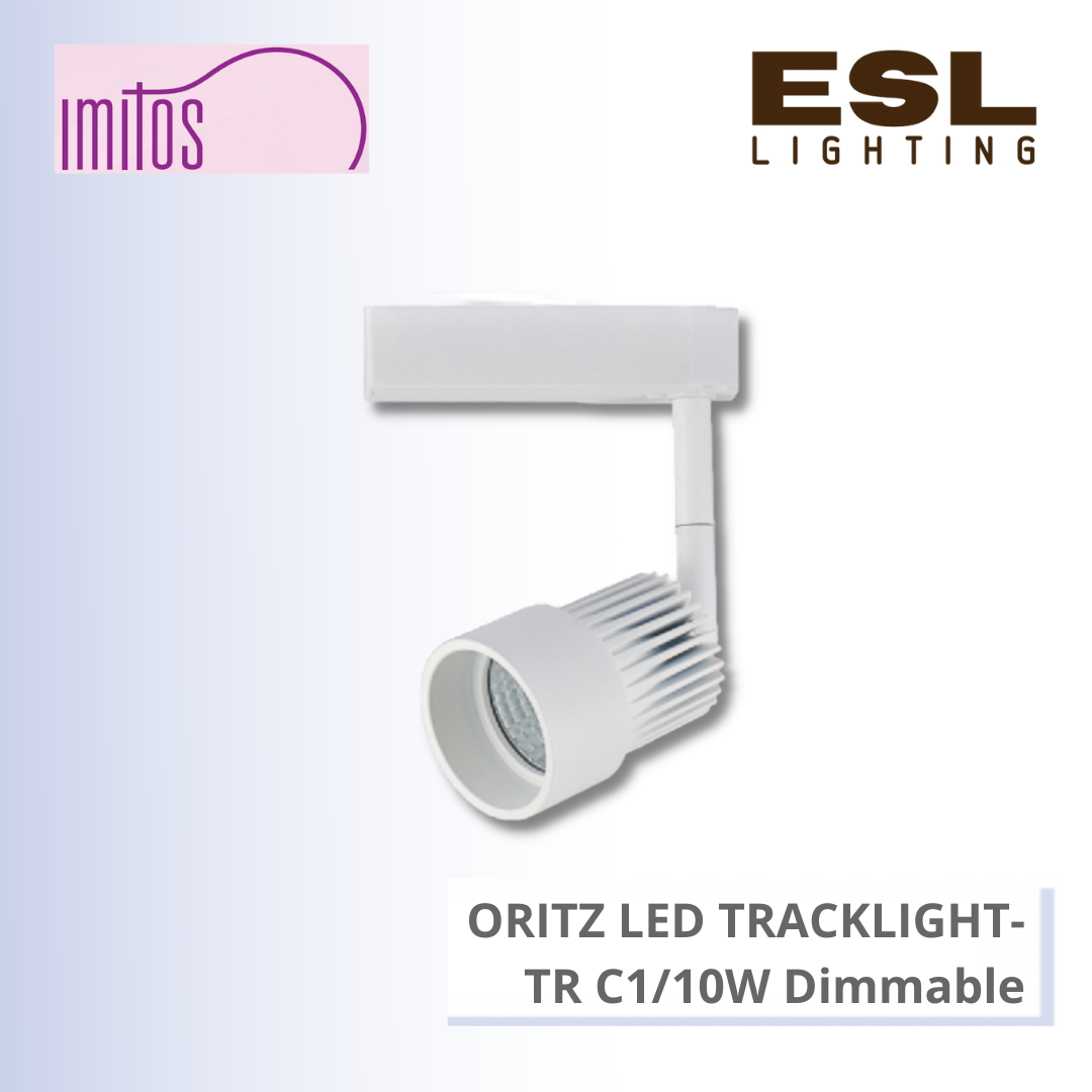 IMITOS ORITZ LED TRACK LIGHT 10W - TR C1/10W Dimmable