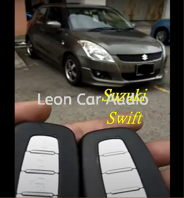 suzuki swift PKE fully Keyless intelligent smart alarm system with Push start button and engine auto start