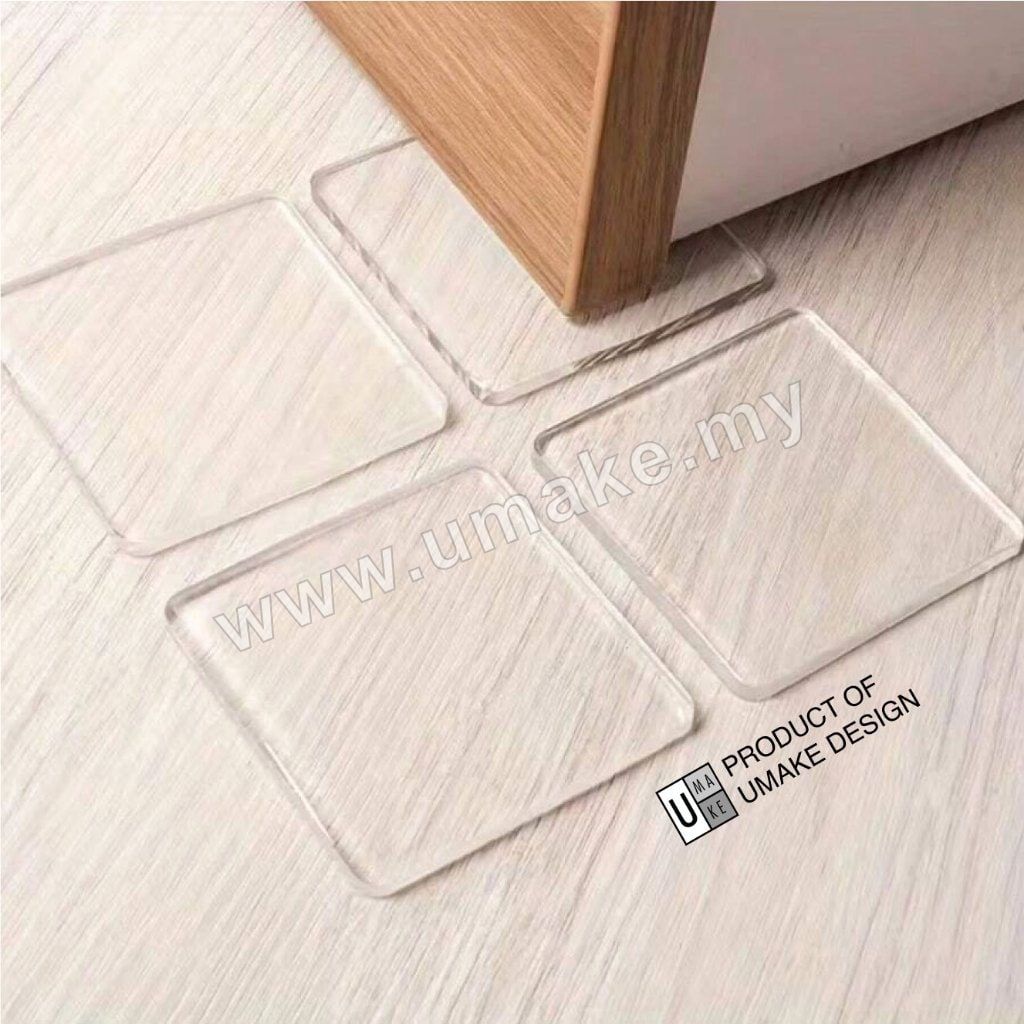 Transparent Furniture Pads Supplier | Anti-Slip Shockproof Floor Protectors, Bulk Reusable (Factory Direct Malaysia)