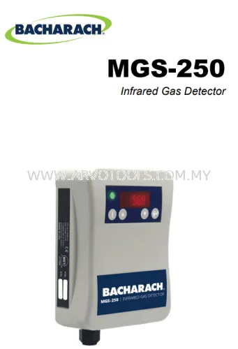 BACHARACH MGS-250 INFRARED GAS DETECTOR