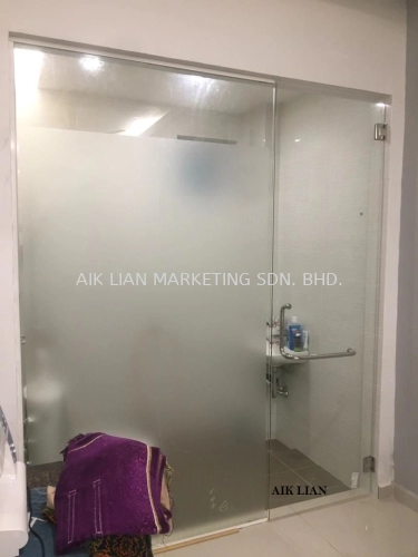 FROSTED GLASS SHOWER SCREEN WORKS | FROSTED GLASS SHOWER SCREENS | FOLDING SHOWER SCREENS klang,setia alam,shah alam,cyberjaya,damansara,petaling jaya,bentong,dengkil,banting,jenjarom,subang