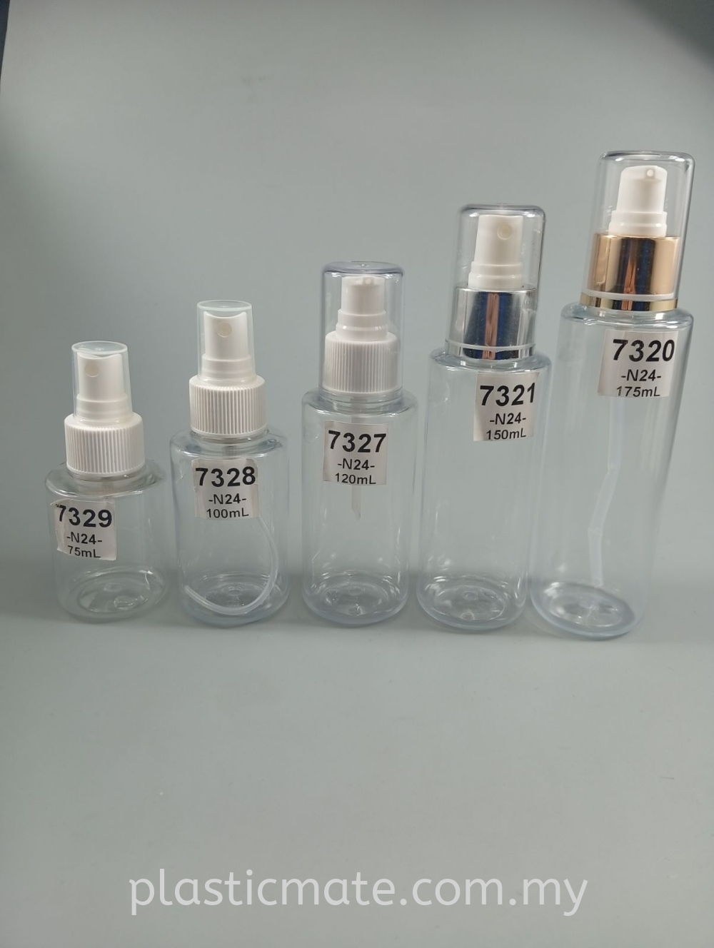 Spray & Pump Bottle Set : 7329 & 7328 & 7327 & 7321 & 7320