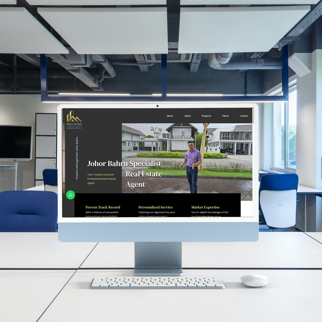 Property Agent Website Design & SEO | Johor