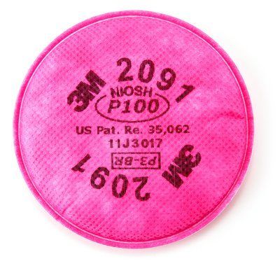 3M™ Particulate Filter 2091 P100