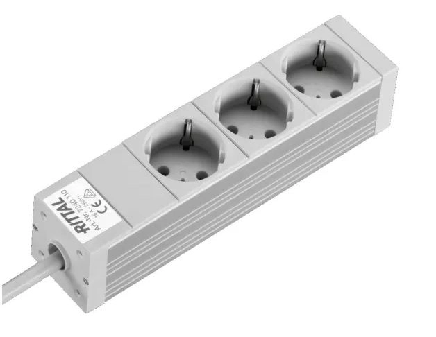 230-4961 - Rittal 3 Socket Trailing Socket, 250 V Malaysia, Singapore ...