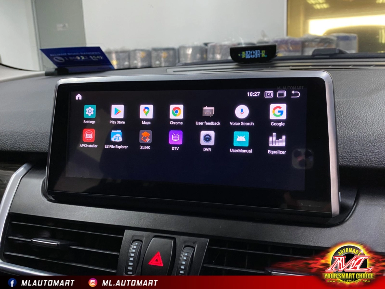 BMW 2 Series F45 Android Monitor