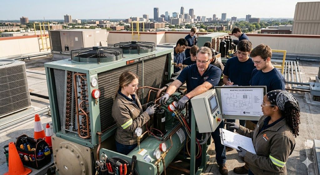 Air cooled chiller maintenance training
