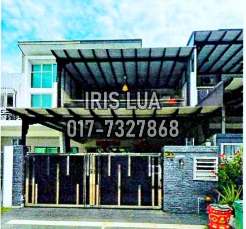 Bandar Seri Alam @Double Storey Terrace House Bank Lelong/Auction